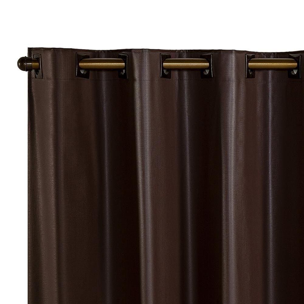 Cortina Blackout Pvc Corta 100 % A Luz 2,80 X 2,80 Marrom