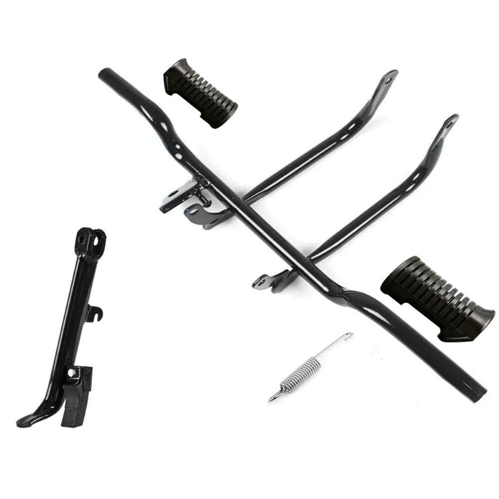 Estribo Berço Cavalete Lateral Cg Titan Fan 125 2000 A 2008