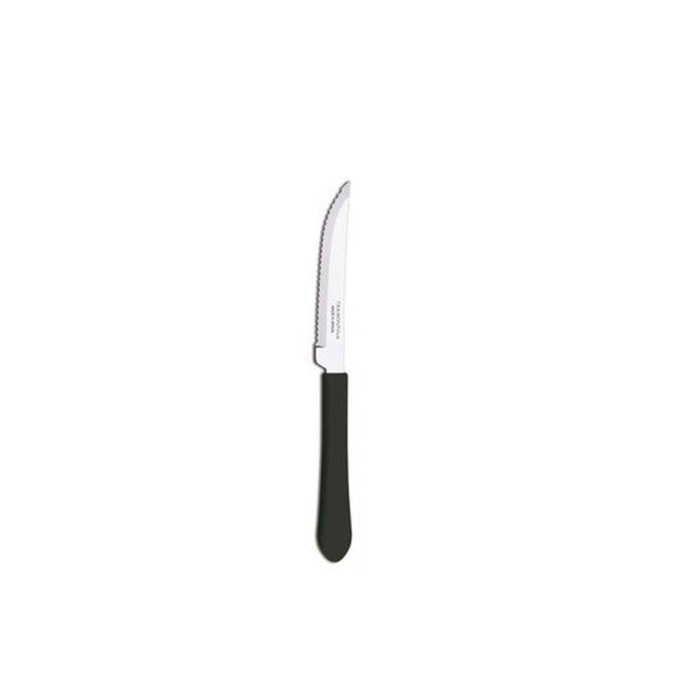 Faca Inox Churrasco Leme Preto - Tramontina