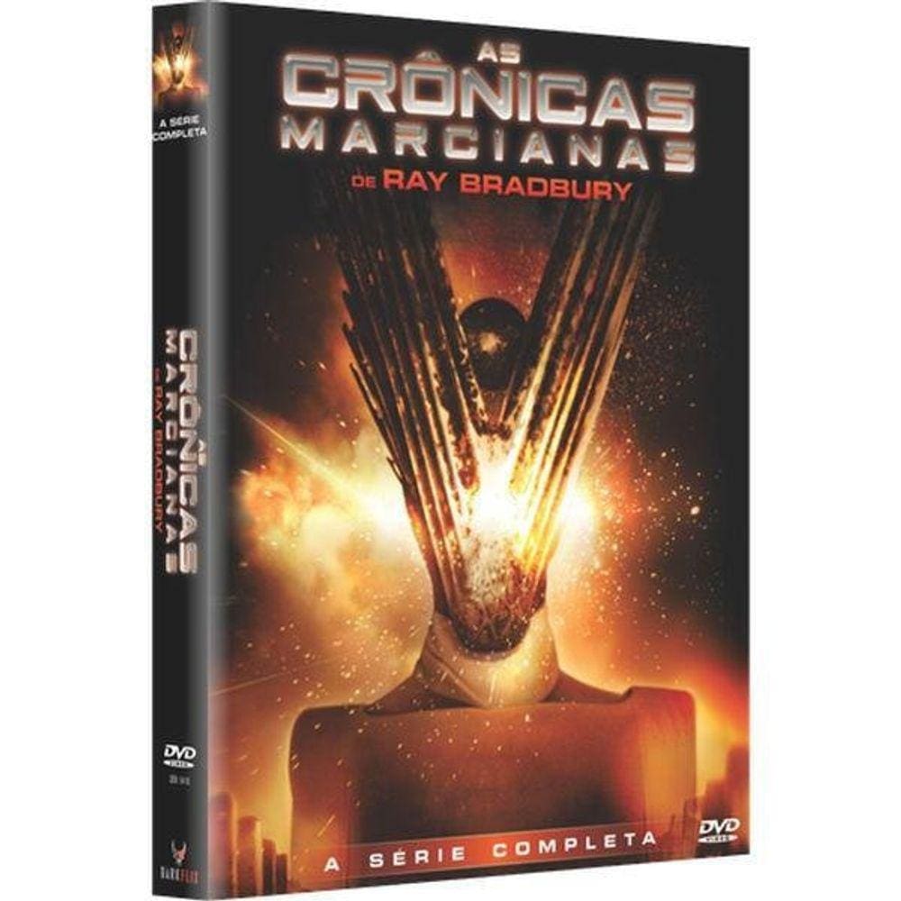 Dvd As Crônicas Marcianas - A Série Completa (3 Dvds)