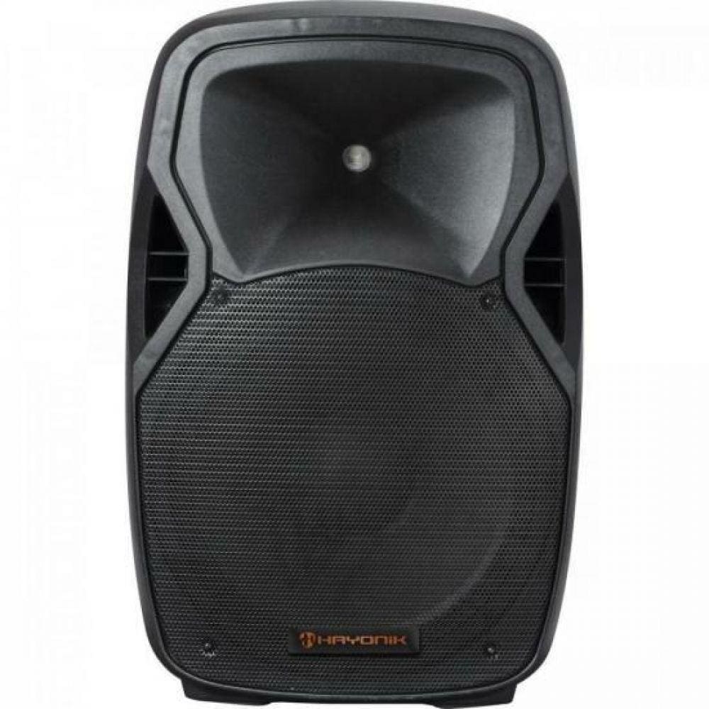 Caixa Acústica Ativa 600w Bluetooth Cpa 15600l Preta Hayonik
