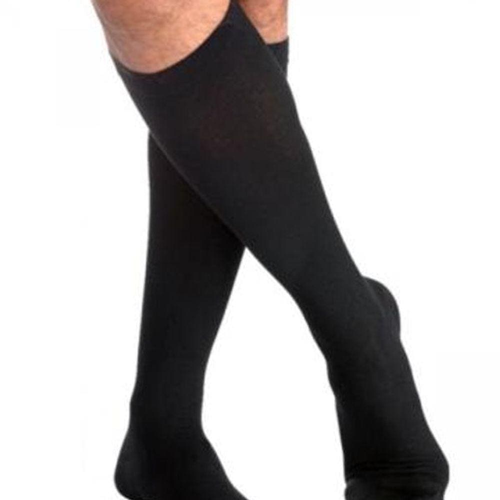 Meia Sigvaris Cotton Comfort Panturrilha 3/4 Média Compressão