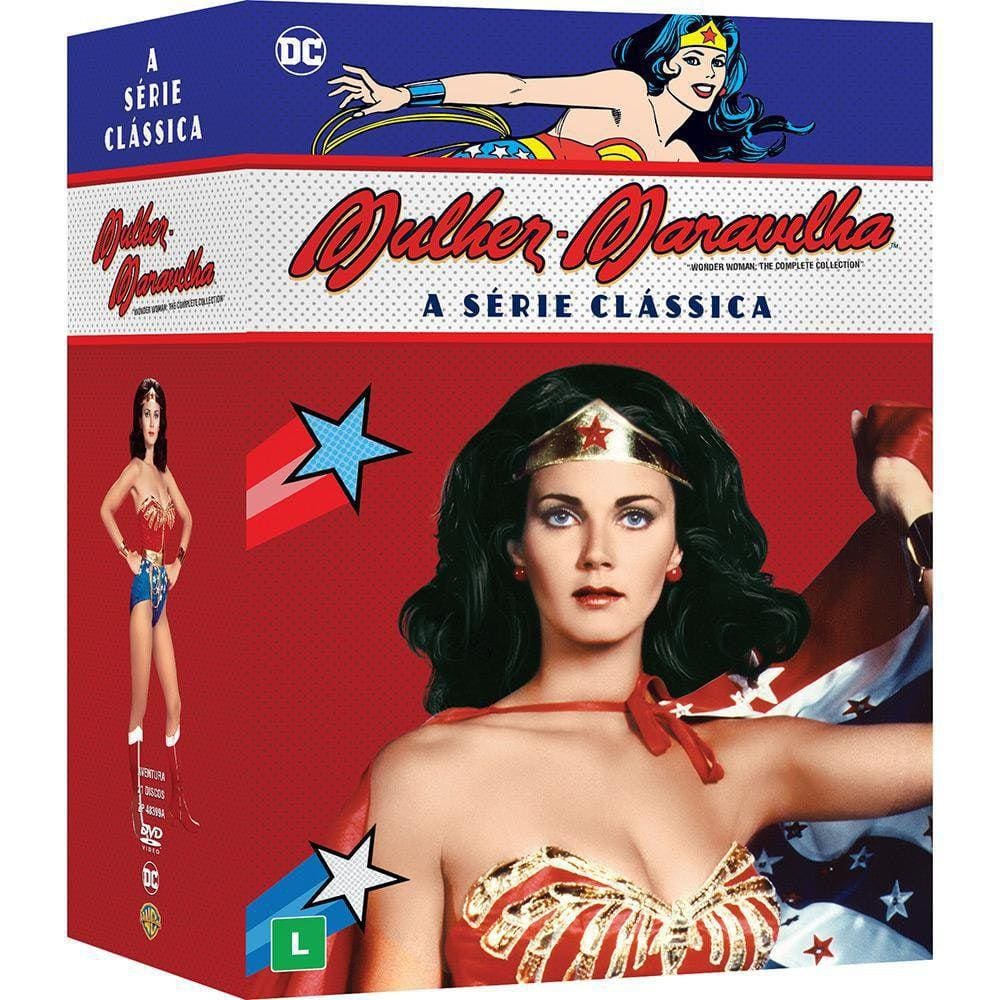 Dvd Mulher Maravilha - A Série Clássica - 21 Discos