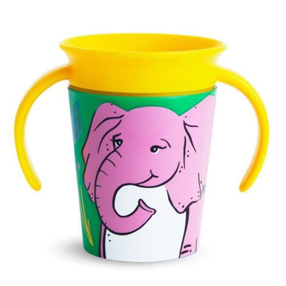 Copo De Treinamento Munchkin Miracle 360 Wild 177Ml Elefante