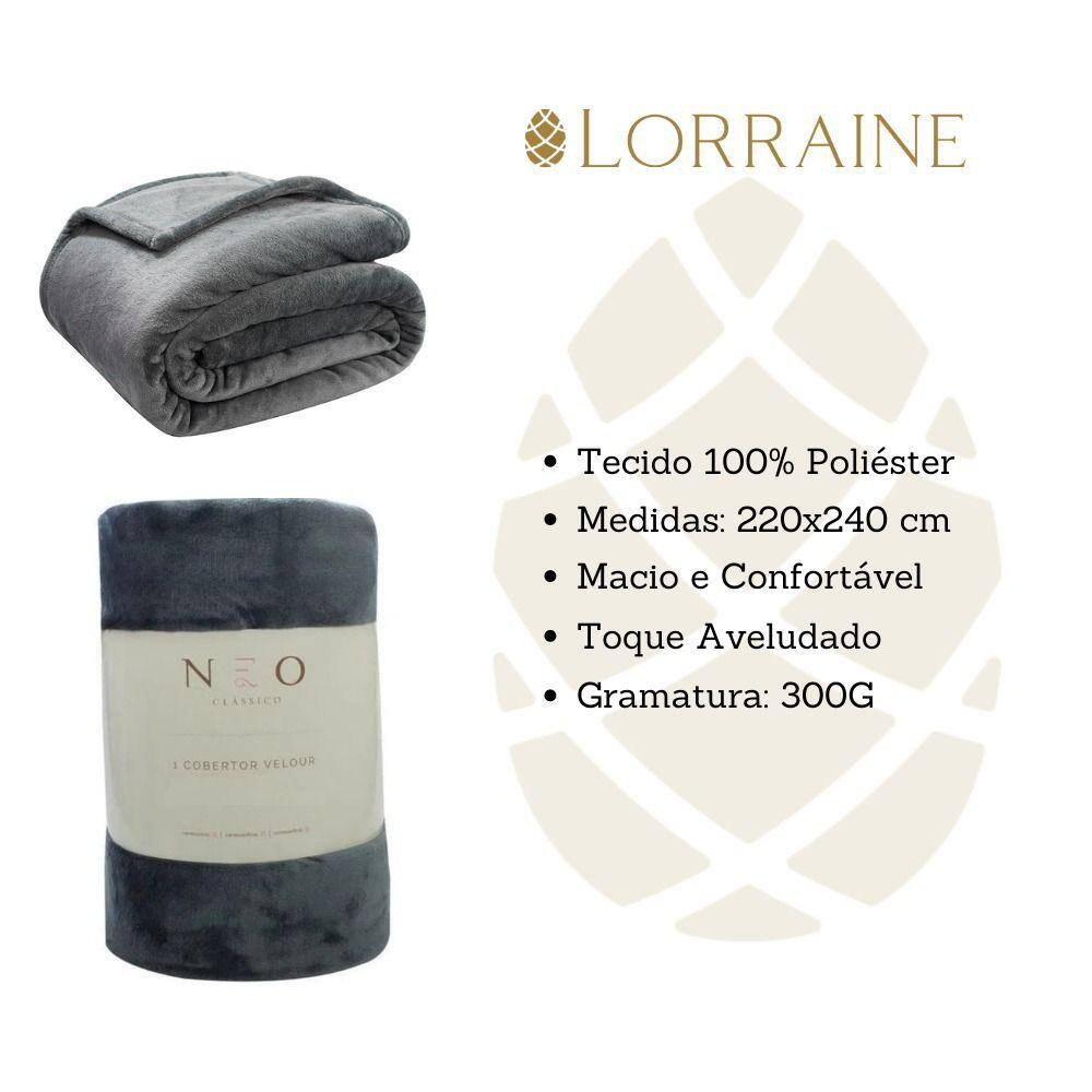 Cobertor Velour 300g Queen 220X240 Microfibra Camesa