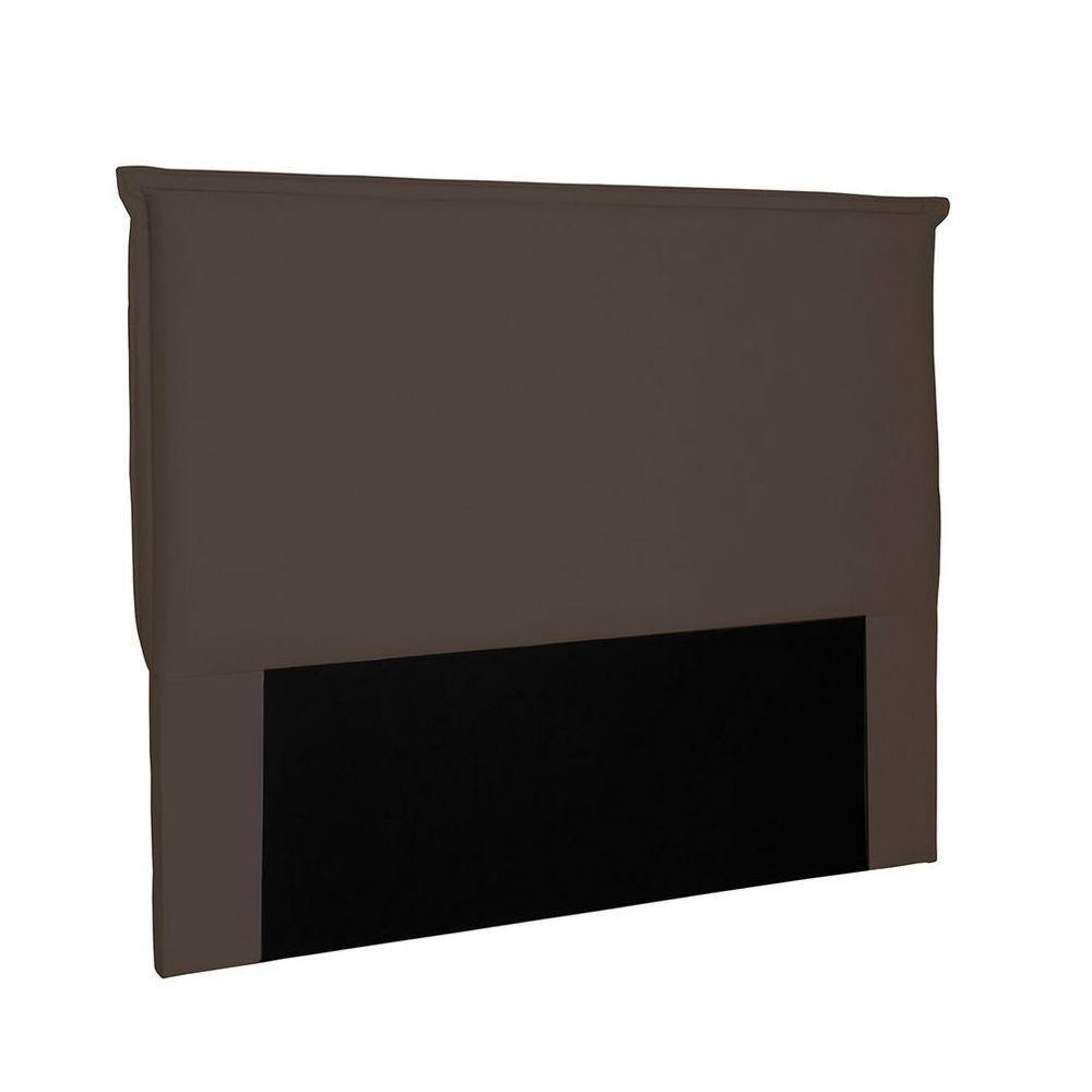 Cabeceira Garden Cama Box Solteiro 90Cm Café