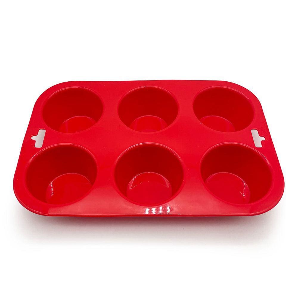 Forma Para 6 Cupcakes De Silicone - Mozcada