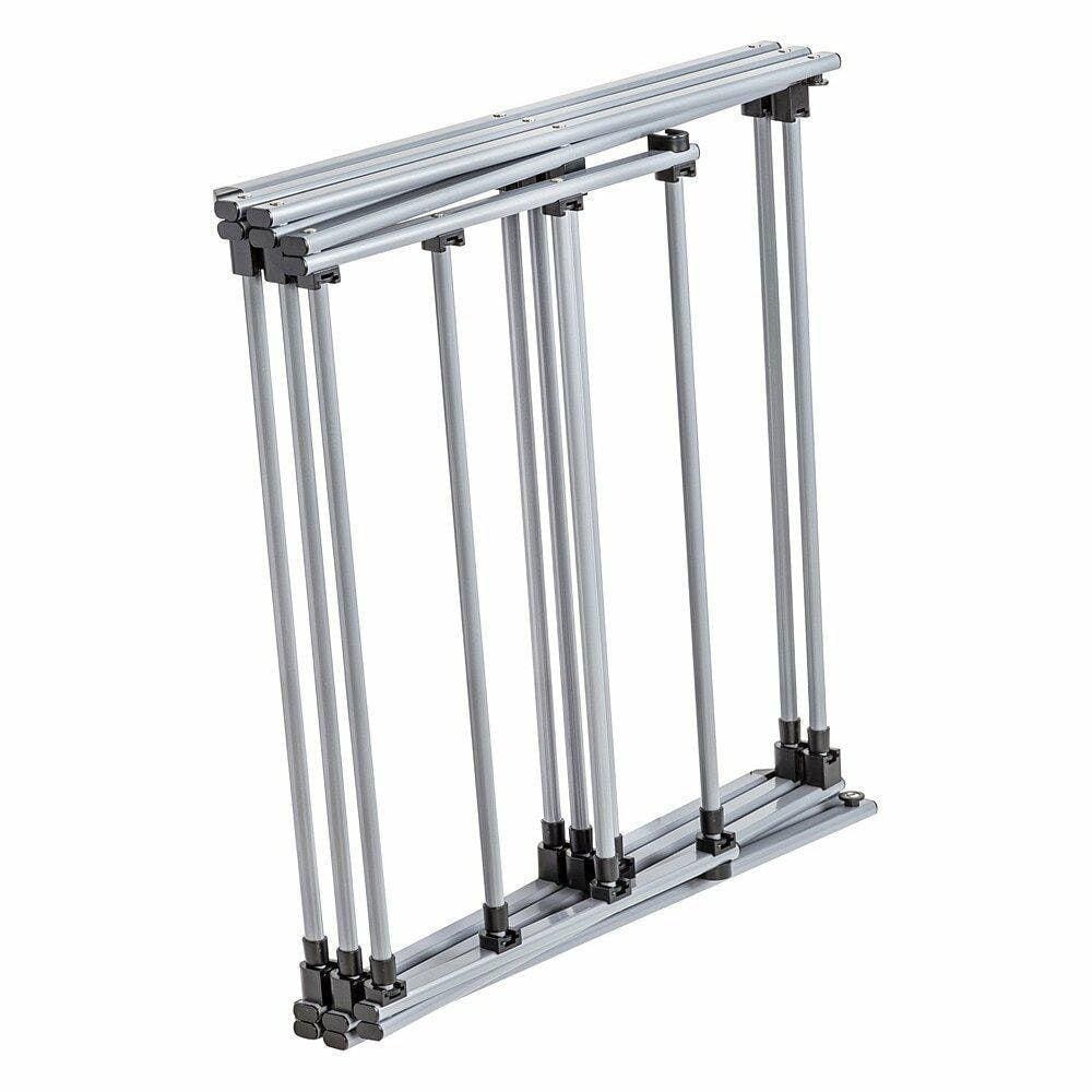 Varal De Chão Telescópico Vertical Extensível Com 11 Grades