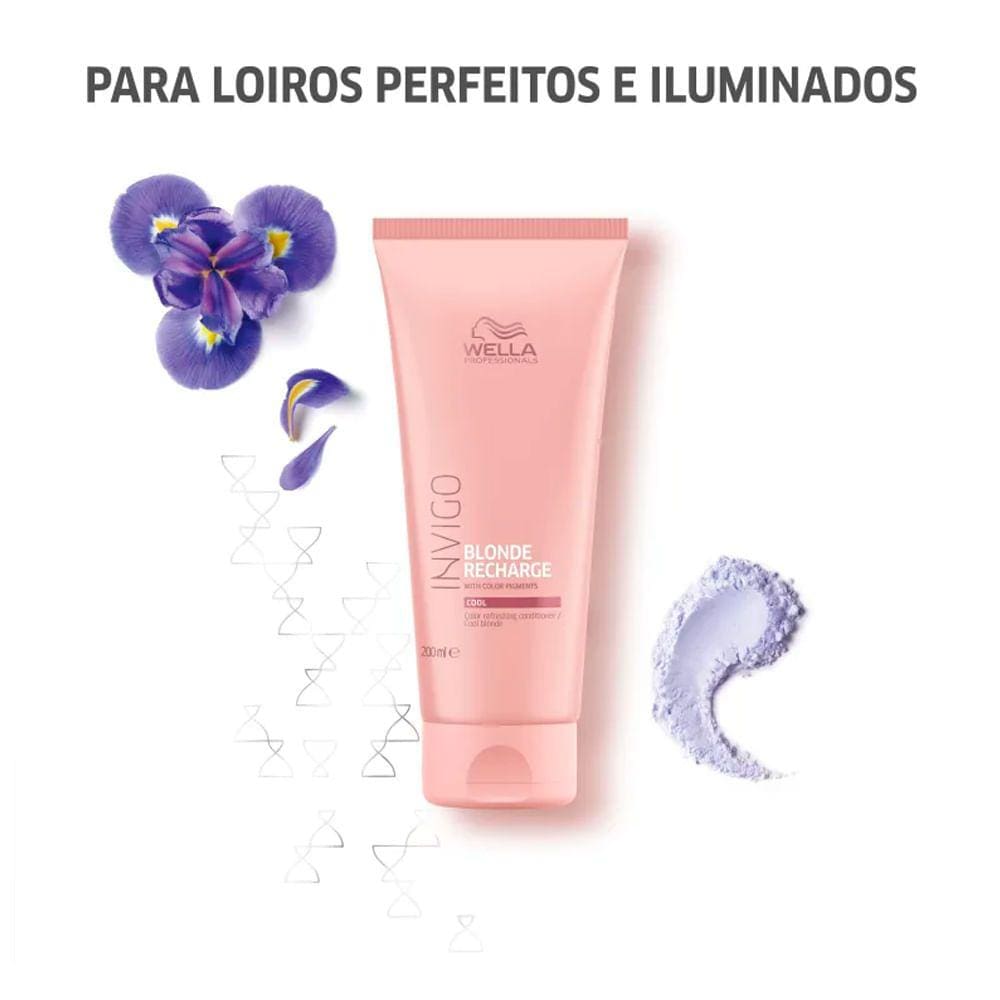 Condicionador Wella Professionals Cool Blond Recharge Invigo 200ml