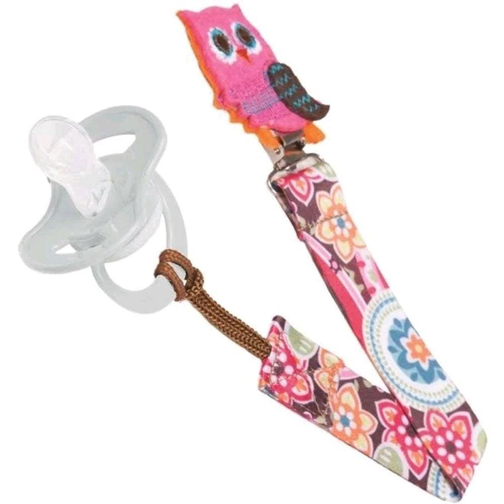 Prendedor De Chupeta Corujinha Universal 08554 Buba