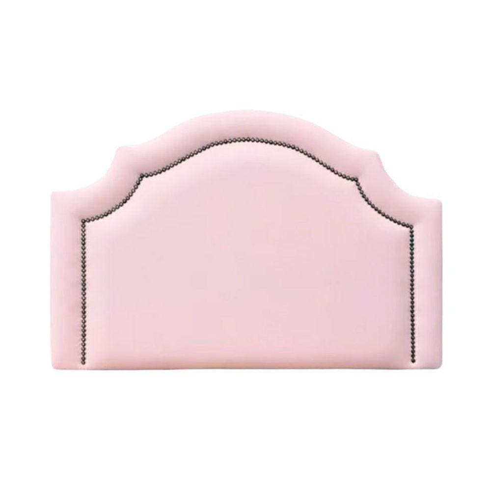 Cabeceira Estofada Captone Design Rosa Solteiro 90X60Cm