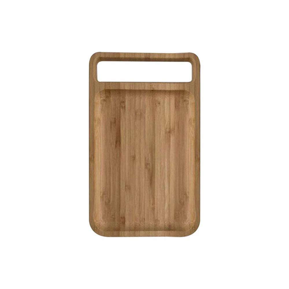 Bandeja Retangular Em Bambu 25Cm - Oikos