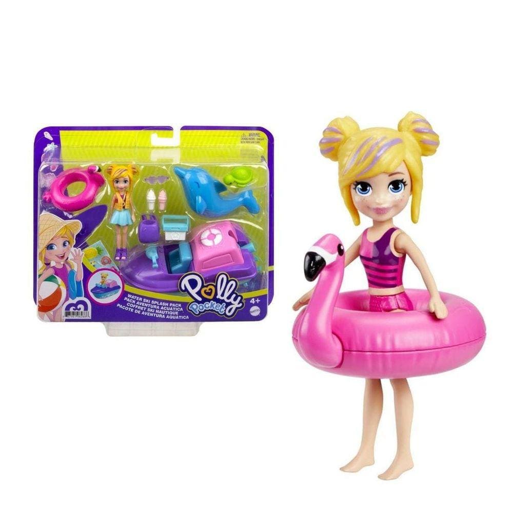 POLLY POCKET PARQUE DE DIVERSÕES DOS CACHORRINHOS GWD80 MATTEL