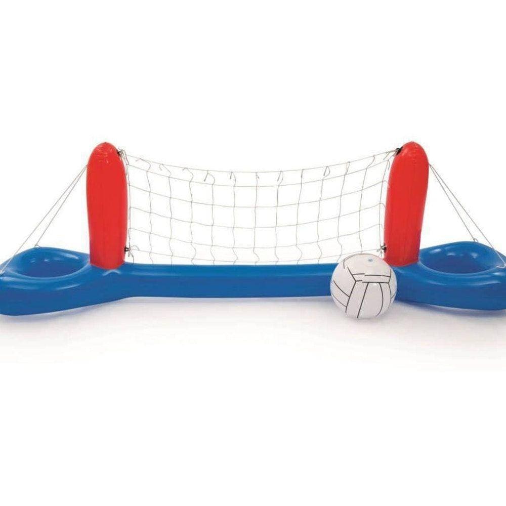 Rede De Vôlei Inflável Piscina Bestway Com Bola