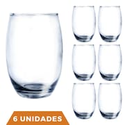 Jogo de Copos Opera Long Drink Nadir 360ml 6 Unidades