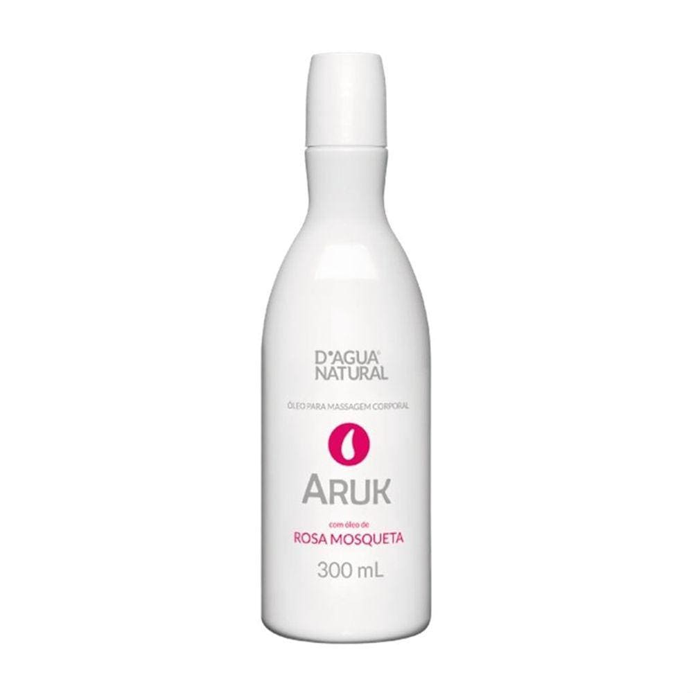 Óleo de Massagem Rosa Mosqueta Aruk 300ml - D`agua Natural