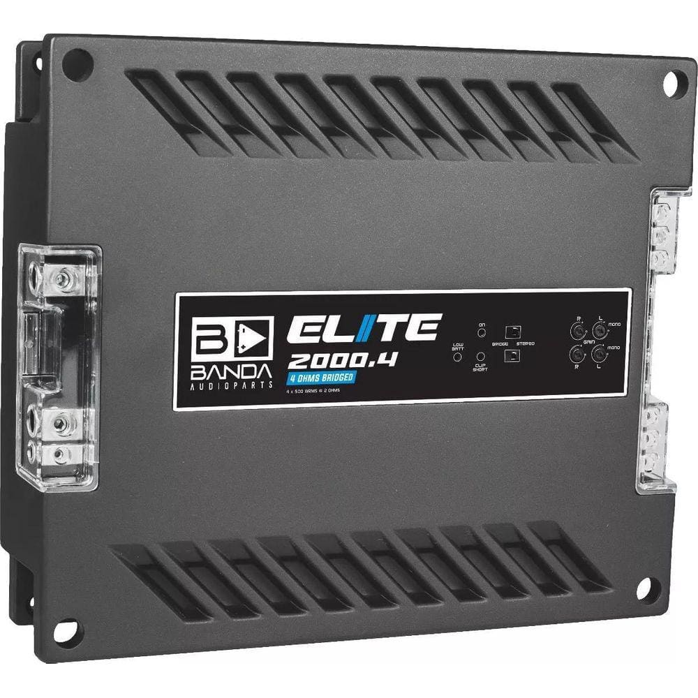 Módulo Banda Elite 2000.4 2000 Wrms 2 Ohms 4 Canais Estéreo