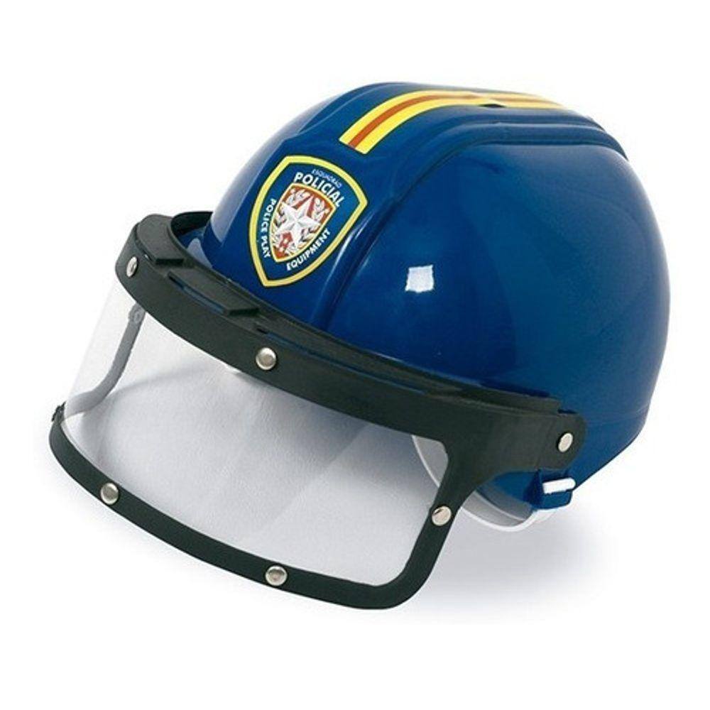 Capacete Policia Infantil Fantasia Brinquedo Policial Oferta Top