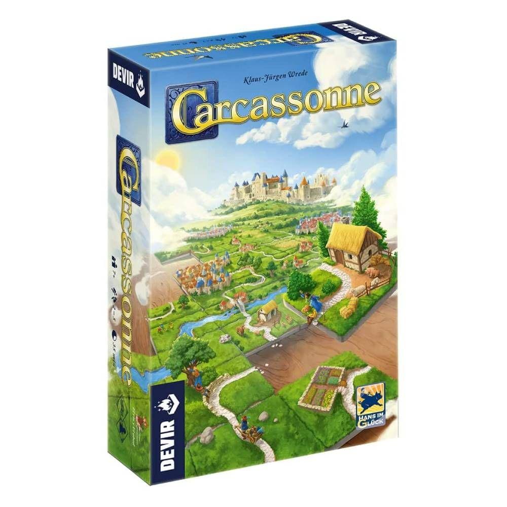 Carcassonne 3a ED. Jogo de Tabuleiro Devir BGCARCPT3
