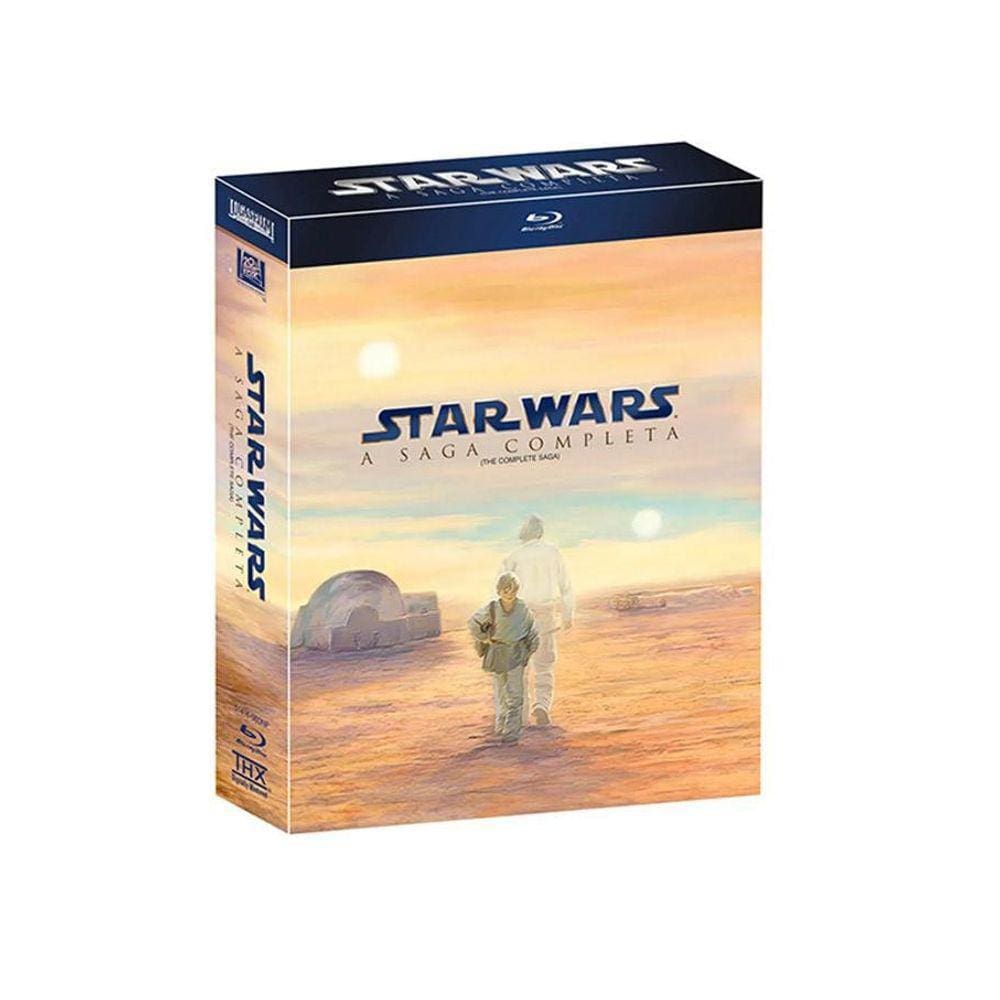 Box Dvd Star Wars - A Saga Completa - 9 Discos - Digistak