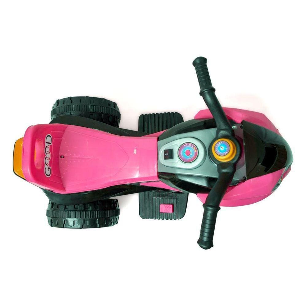 Moto Eletrica Infantil Motocross Rosa Homeplay 242