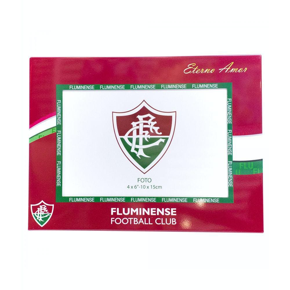 Porta Retrato 1 Foto 10x15cm Metal - Fluminense