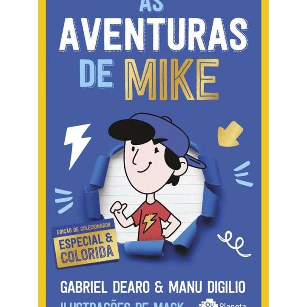 Livro As Aventuras De Mike: Edição De Colecionador