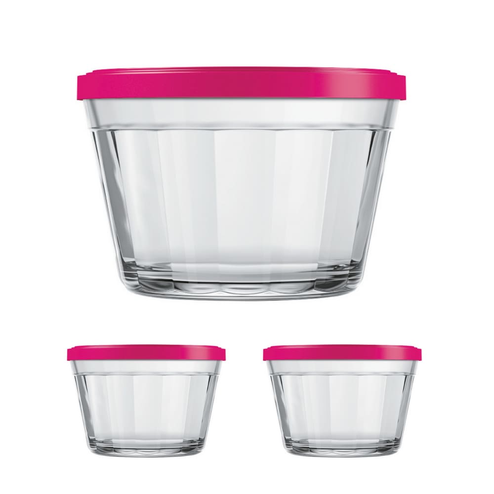 Kit Pote Copo Americano C/Tampa Cor Sortida 350ml Nadir 2Un