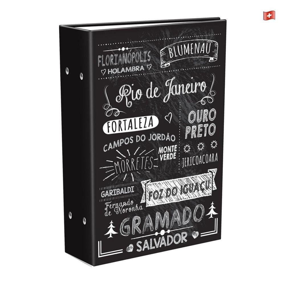 Album De Fotos 10X15 Para 500 Fotos Viagem Pelo Brasil 24H