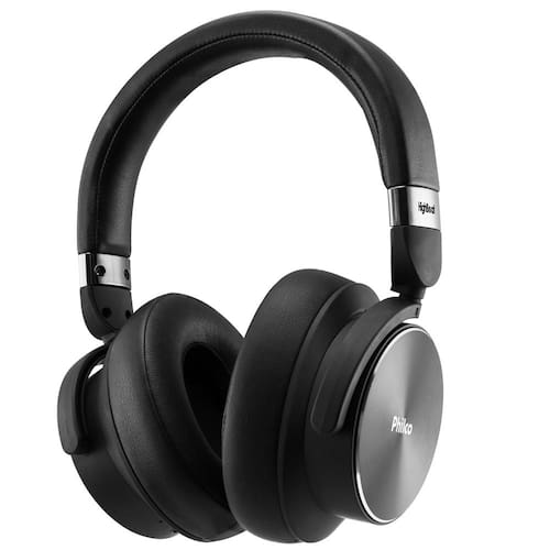 imagem-Fone de Ouvido Philco PFO04BTP Wireless Noise-Cancelling 30H - Bivolt automático