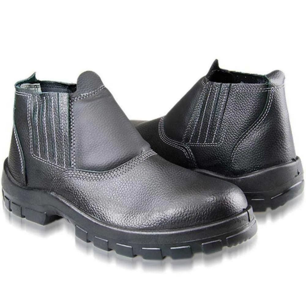 Botina Elastico C/Bico Pt 38 Bracol