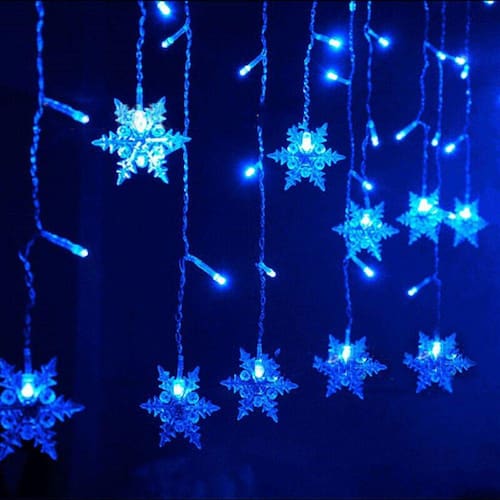 Azul) Natal LED Corda Fada Cortina | Extra Azul) Natal LED Corda Fada Cortina | Extra