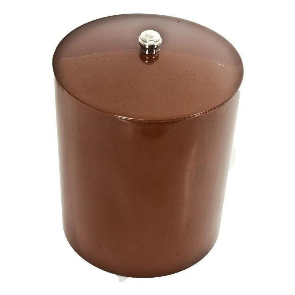 Lixeira Colorida Cozinha Escritorio Banheiro 5L - Cinza