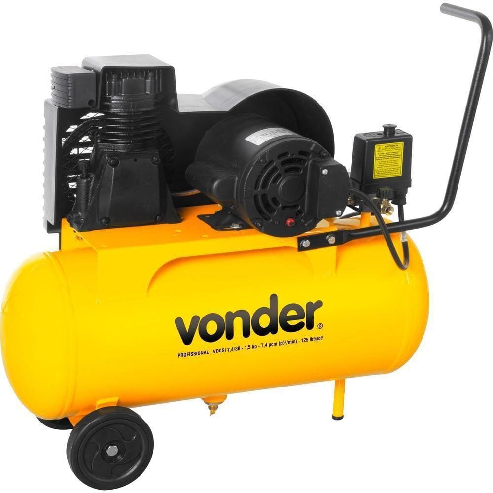 Compressor De Ar Vdcsi 7,4/30 Monofásico 220V Vonder