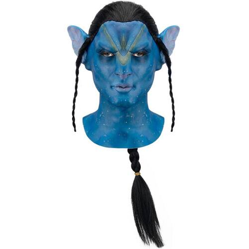 Máscara de látex de avatar masculino Extra