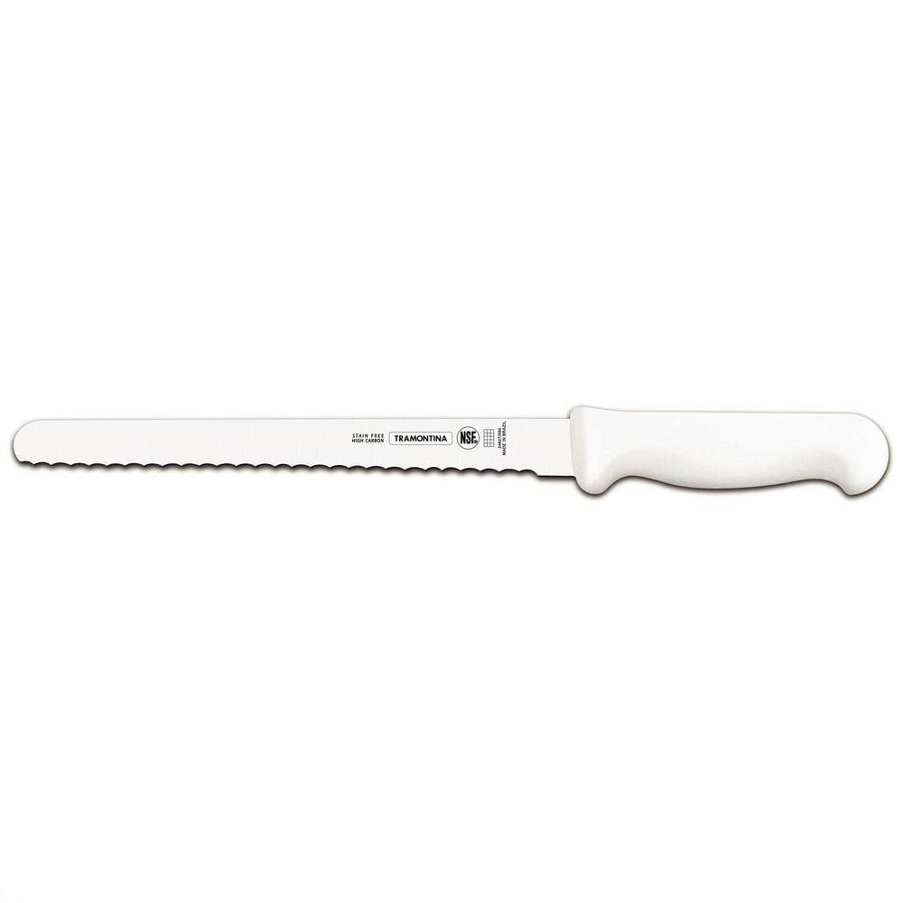 Faca para fiambres 10” Profissional Master Tramontina Cabo Branco Tramontina
