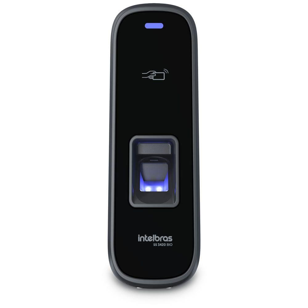 Controlador de Acesso Biometria e RFID 125kHz SS 3420 BIO Intelbras