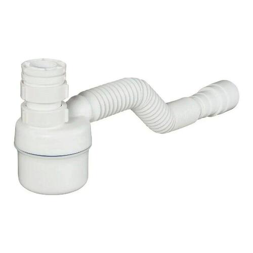 Sifão Copo Tigre Ajustável Multiuso Universal Branco Menor preço em Sifão Copo Tigre Ajustável Multiuso Universal Branco