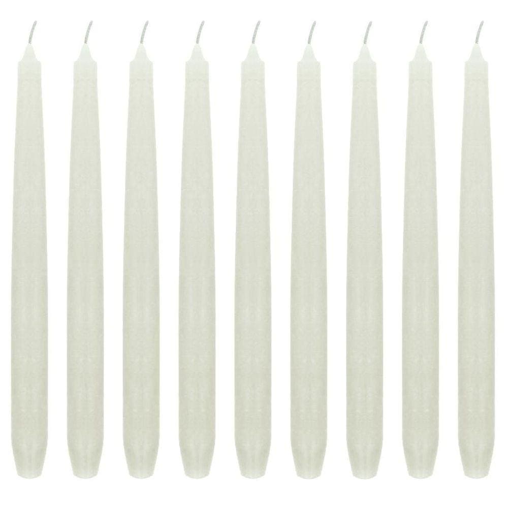 Kit 10 Vela Lisa 25 Cm Brancas Decoração Festa Casamento