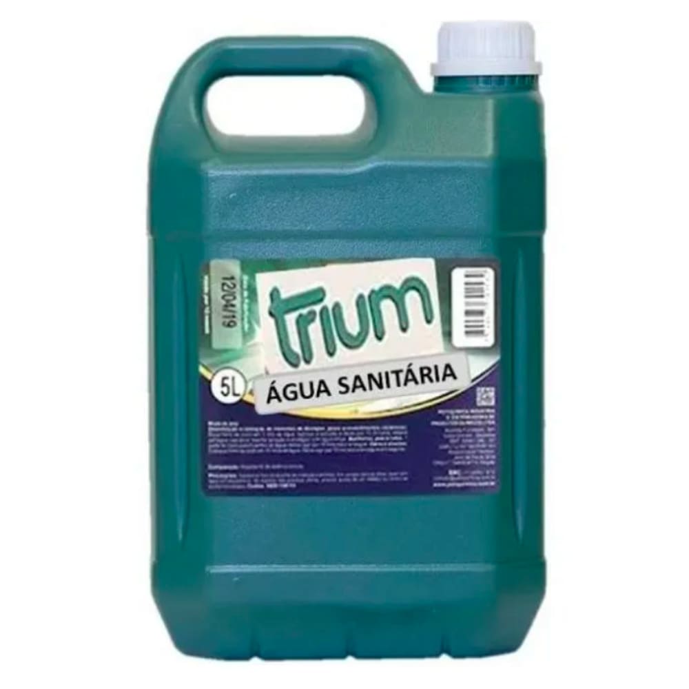 Agua Sanitaria Trium 5L Galao