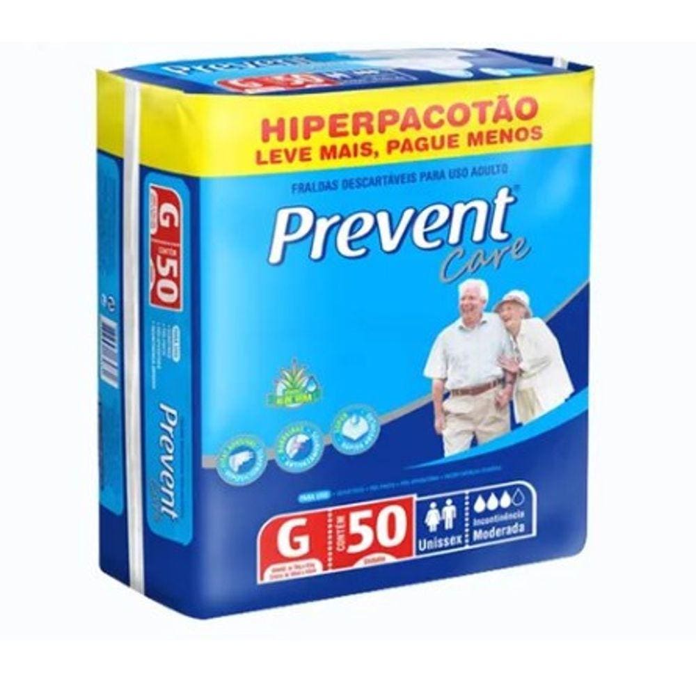 Fralda Geriatrica Prevent Care G C/50
