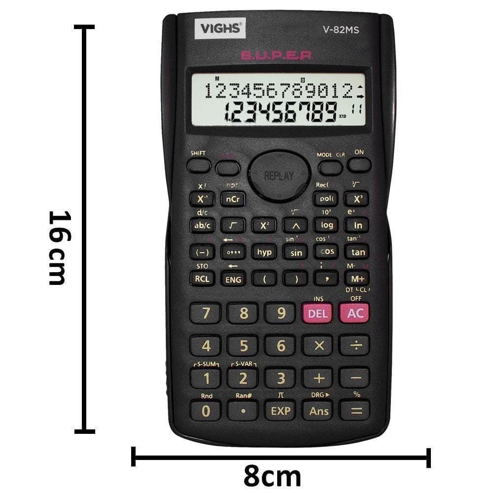Calculadora Cientifica 12 Digitos 240 Funçoes V-82Ms Vighs