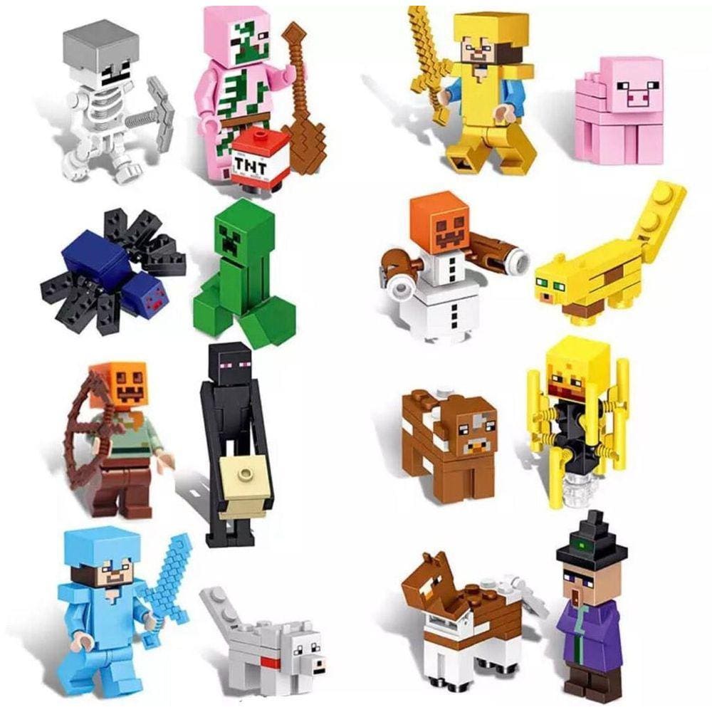 Boneco minecraft  Black Friday Extra