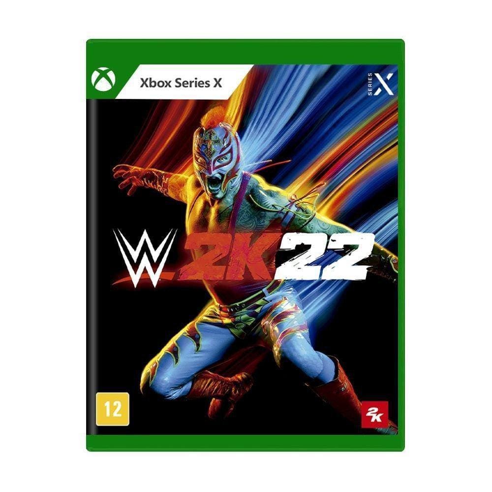 Wwe 2K22 Xbox Series X Mídia Física Novo Lacrado Com Nf