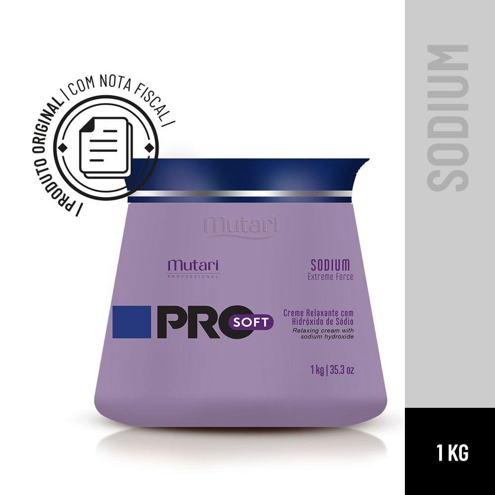 Sodium Creme Relaxante Extreme Force - Pro Soft PROF 1 Kg