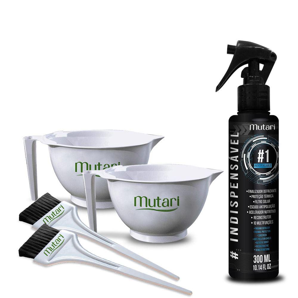 Finalizador Indispensável Brilho - 300 ml + Brindes Mutari