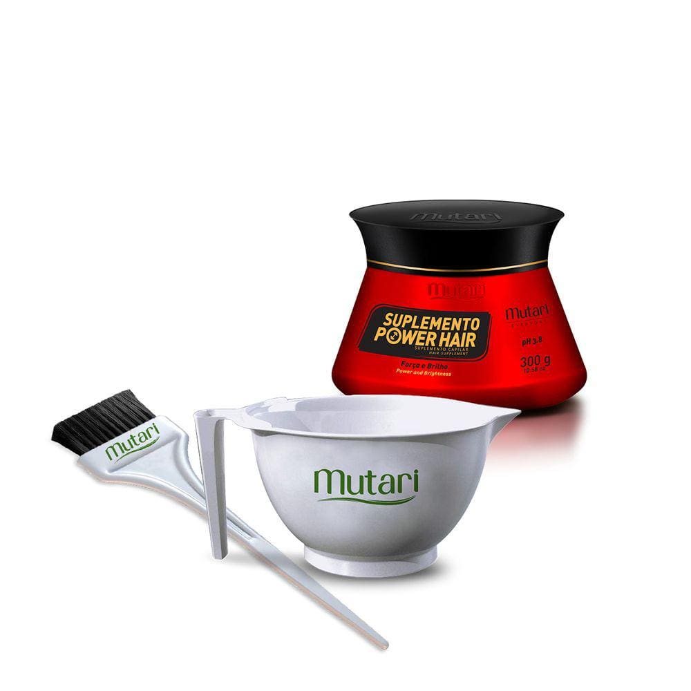 Máscara Mutari Suplemento Power Hair - 300g + Brindes