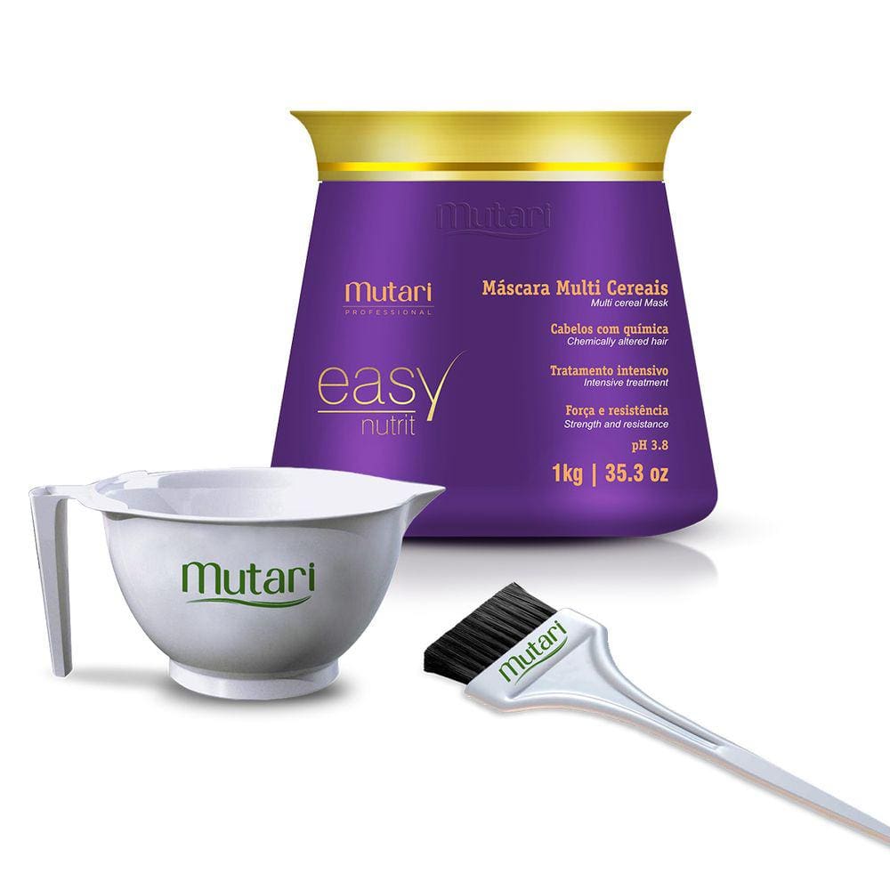 Máscara Multi Cereais Hidratação Profissional 1 Kg+Bônus
