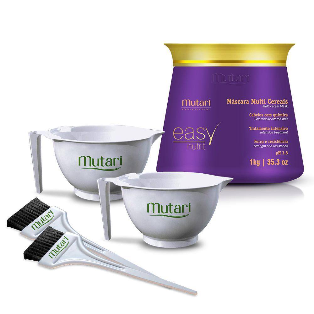 Máscara Multi Cereais Mutari Cabelos Ressecados -1 Kg+ mimos