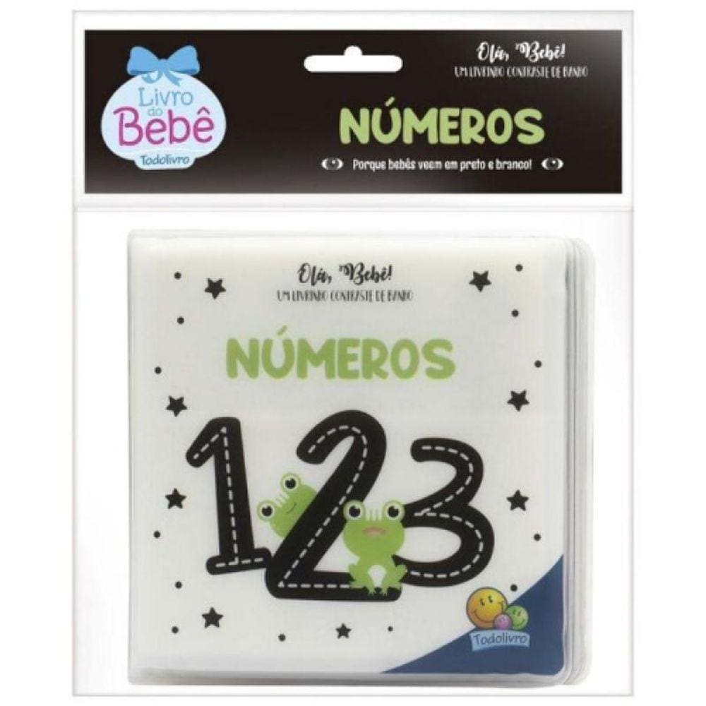 Ola Bebe - Um Livrinho Contraste De Banho - Numero